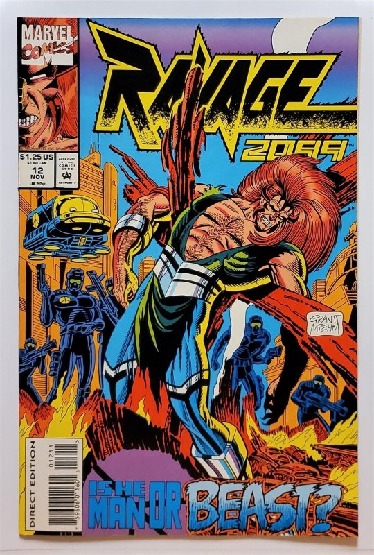Ravage 2099 #12 (Nov 1993, Marvel) 8.5 VF+  