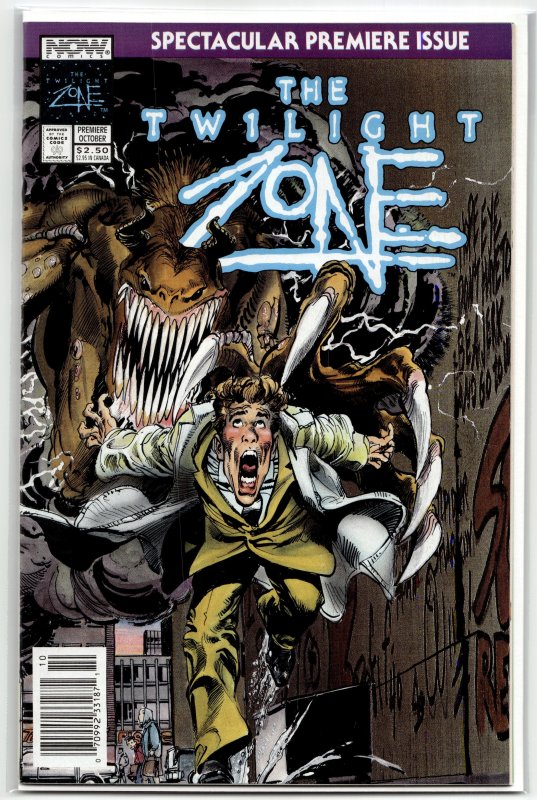Twilight Zone Premiere Newsstand Edition (1991) Arky Lochner
