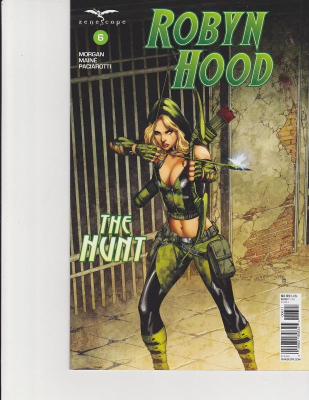 Robyn Hood The Hunt #6 Cover A Zenescope Comic GFT NM Silva