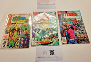 3 DC Comic Books New Teen Titans #16 25 35 50 SM4