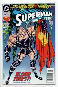 Superman The Man of Steel #29 (DC, 1994) VF