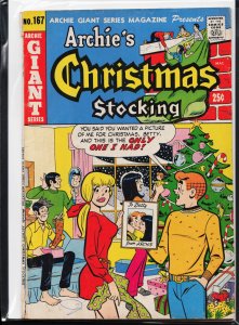 Archie Giant Series Magazine #167 Archie's Christmas Stocking