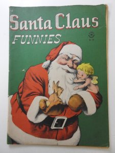 Four Color #128 (1946) Santa Claus Funnies! Beautiful VG Condition!