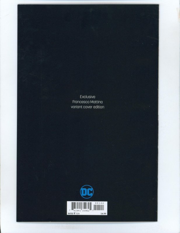 Batman #50 Francesco Mattina B&W Splash Variant Limited to 1,000 Wedding Issue