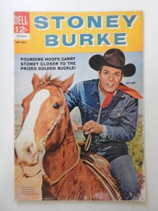 Stoney Burke #2  VG- Condition! Moisture damage, rust on staples