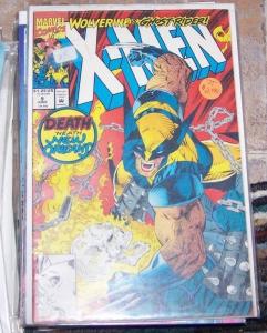 X-Men #9 (Jun 1992, Marvel) ghost rider, wolverine jim lee