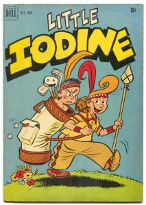 Little Iodine #8 1951- Dell Golden Age- Golf cover FN