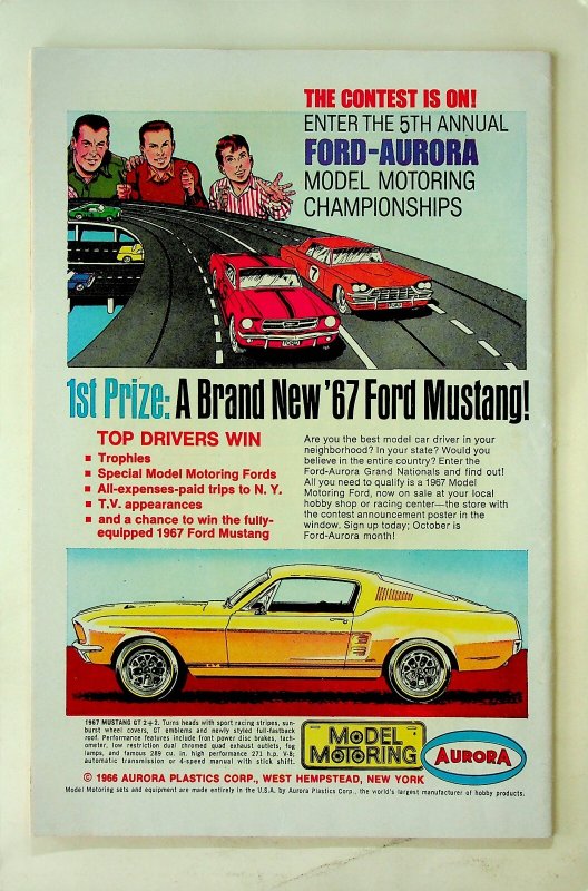 Strange Adventures #195 (Dec 1966, DC) - Very Good/Fine