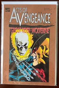 Wolverine and Ghost Rider in Acts of Vengeance #1 Marvel 8.0 VF (1994) 