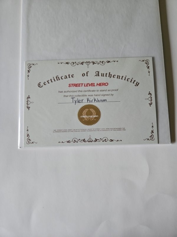 X-Men #9 Signed Tyler Kirkham Exclusive Virgin Variant W/ COA