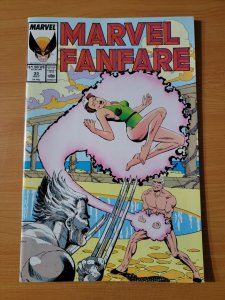 Marvel Fanfare #33 ~ NEAR MINT NM ~ 1987 Marvel Comics