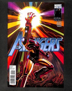 Avengers (2010) #12 Iron Man Wields Infinity Gauntlet