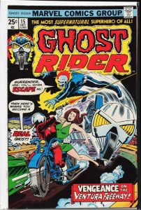 Ghost Rider #15 (1975) Ghost Rider