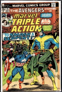 Marvel Triple Action #25 (1975) The Avengers