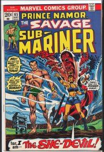 Sub-Mariner #65 (1973) Namor the Sub-Mariner