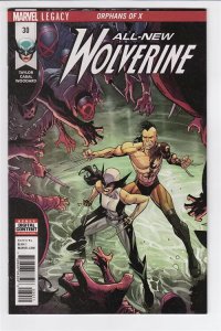 ALL NEW WOLVERINE (2016 MARVEL) #30 LEG