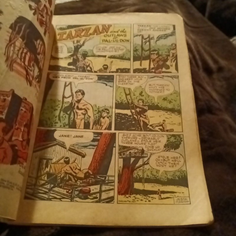 TARZAN #6 FIRST APPEARANCE TANTOR THE ELEPHANT DELL  GOLDEN-AGE 1948 comics  