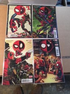 SPIDER-MAN DEADPOOL 1-10 FIRST PRINTS NM- 1 2 3 4 5 6 7 8 9 10 + MU One shot