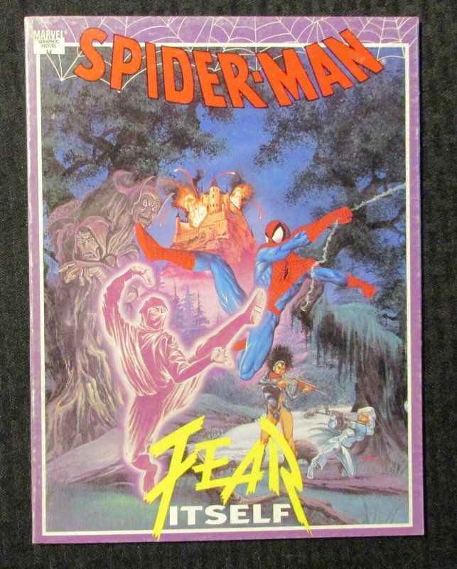 1992 Marvel Graphic Novel SPIDER-MAN Fear Itself 1st Printing FN+ 6.5 Ross Andru