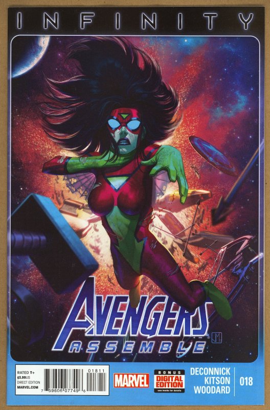 Avengers Assemble #18 (2013) - Jorge Molina Cover