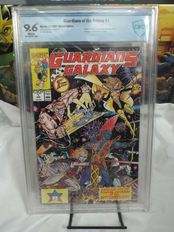 Guardians of the Galaxy #1 (1990) - CBCS 9.6 - 1st Taserface / 1st Cameo Stark