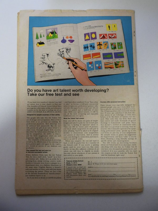 Sub-Mariner #35 (1971) GD/VG Condition moisture stains, added staples see desc