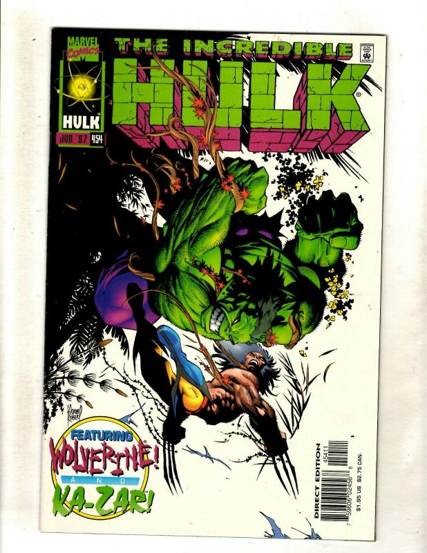 10 Incredible Hulk Marvel Comics # 321 322 344 451 452 453 454 455 456 457 JF14