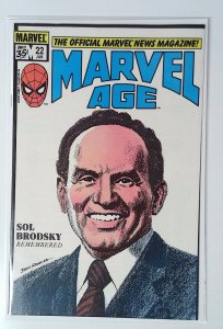 1985 Marvel Age #22 Marvel Comics NM- 1st Print Comic Book