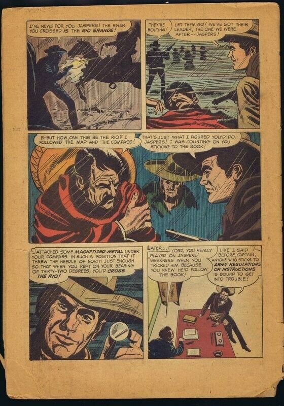 Four Color #1220 Gunslinger ORIGINAL Vintage 1961 Dell Comics Coverless