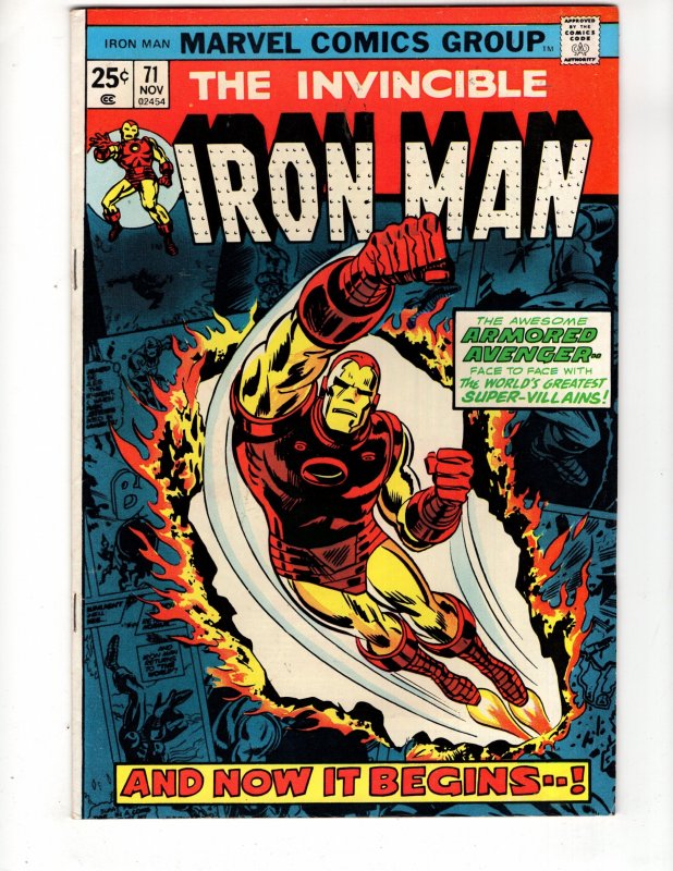 Iron Man #71 (1974) HIGH GRADE / ID#268