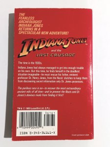 INDIANA JONES & THE LAST CRUSADE (2008) ROB MACGREGOR | PAPERBACK