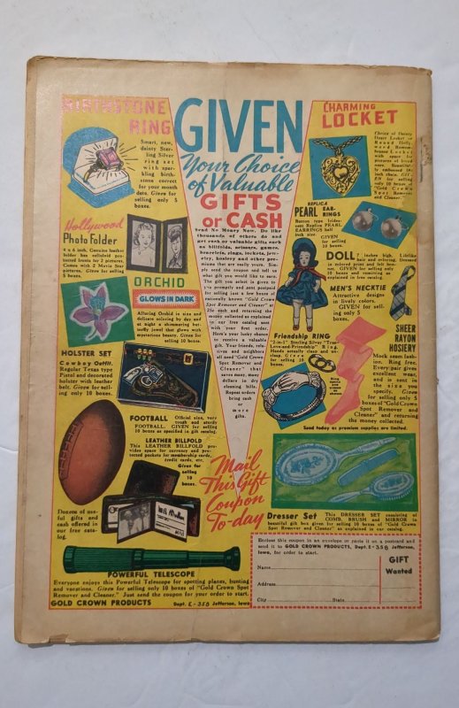 A-1 Comics #2 (1944) G/VG 3.0