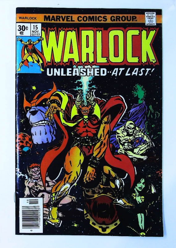 Warlock (1972 series) #15, VF (Actual scan)