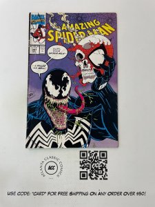 Amazing Spider-Man # 347 FN Marvel Comic Book Venom Cover Gwen Mary Jane 5 LP7