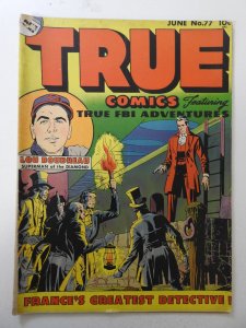 True Comics #77 (1949) VG Condition