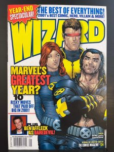 Wizard: The Guide to Comics #124 - X-Men cover (damaged)