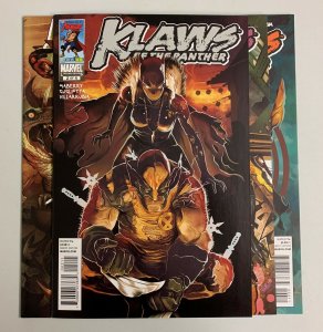 Klaws Of The Panther #1-4 Set (Marvel 2010) 1 2 3 4 Jonathan Maberry (8.5+) 