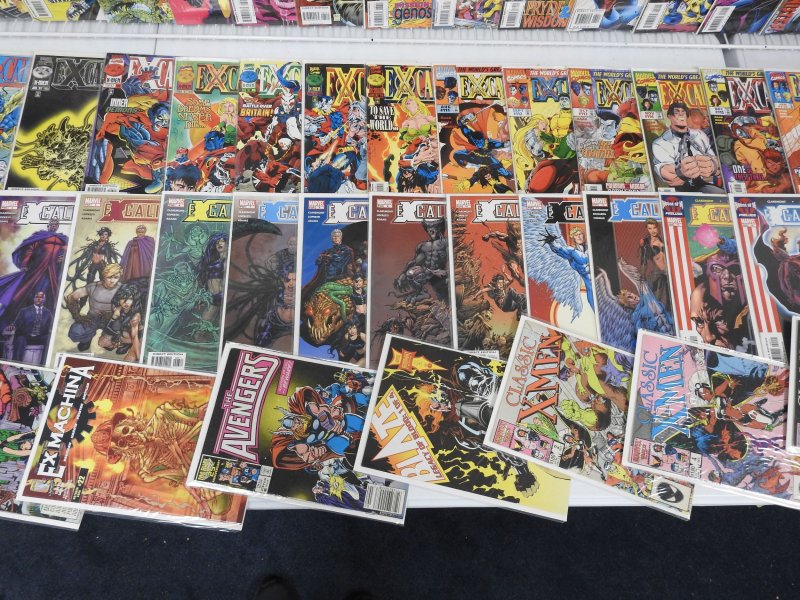 Huge Lot 150 Comics W/ Excalibur, X-Men, +More! Avg VF Condition!