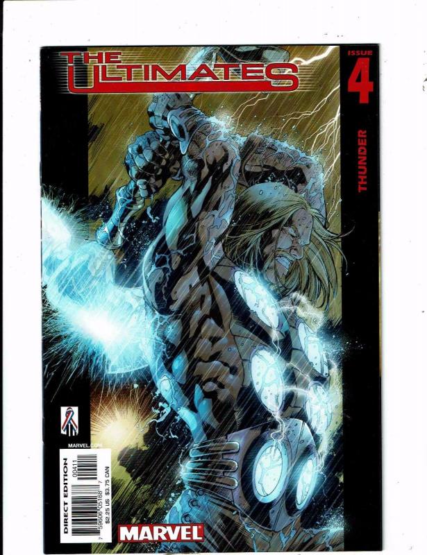 Lot of 5 The Ultimates Marvel Comic Books #1 2 4 5 6 AK2