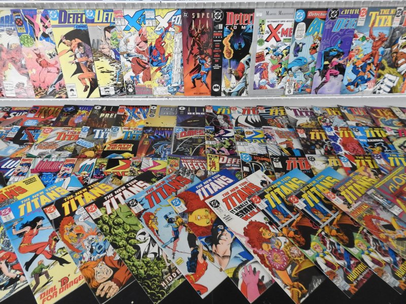 Huge Lot of 210+ Comics W/ X-Men, Wonder Woman, Defenders Avg. VF- Condition!