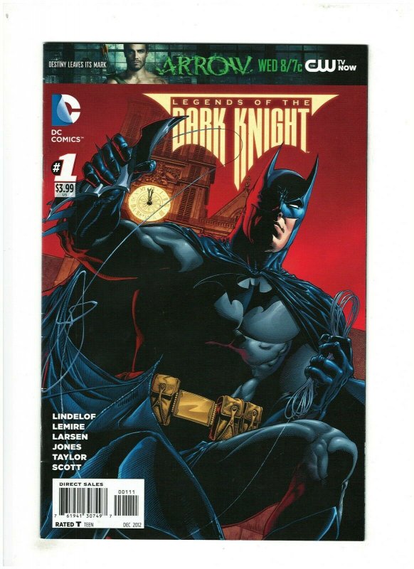 Legends of the Dark Knight #1 VF+ 8.5 DC Comics 2012 Batman, Damon Lindelof 