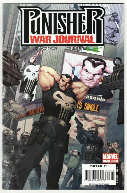 Punisher War Journal #5 (Marvel, 2007) VF