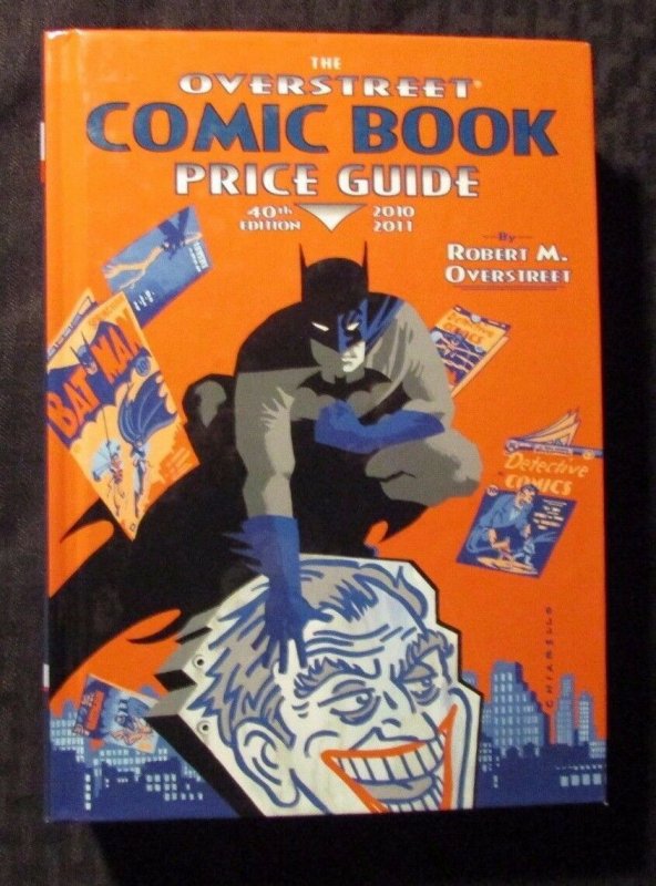 2010 2011 Overstreet Price Guide #40 HC Hardcover VF+ 8.5 Batman Joker
