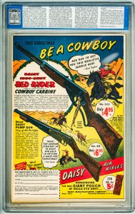 Big Town #1 (1951) CGC 9.4! Off-White Pages! Cover mis-cut