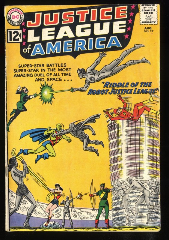 Justice League Of America #13 VG- 3.5