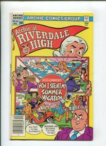 ARCHIE AT RIVERDALE HIGH #94 (9.2) SUMMER VACATION 1983