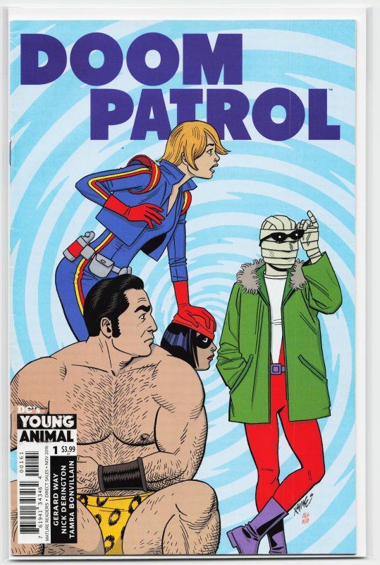 Doom Patrol #1 Hernandez Cover (2016) Doom Patrol