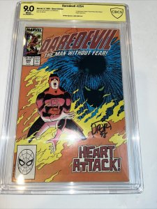 Daredevil (1988) # 254 (CBCS 9.0) Verified Signature John Romita Jr.