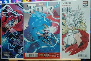 Jane Foster Mighty Thor 1 Storm breakers, Momoko & 2014 First Appearance Set