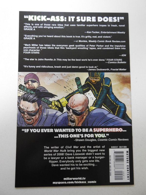 Kick-Ass #2 (2008) NM- Condition!